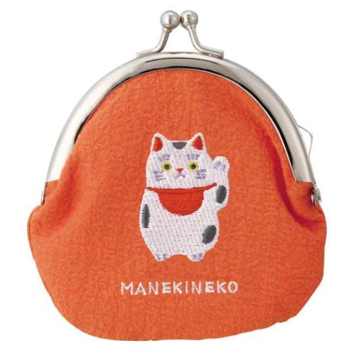 ハンドメイドミニポーチ❁¨̮寿司猫、招き猫、鍵、薬、印鑑、小物入れ、小銭入れ ハンドメイドミニポーチ❁¨̮寿司猫、招き猫、鍵、薬、印鑑、小物入れ