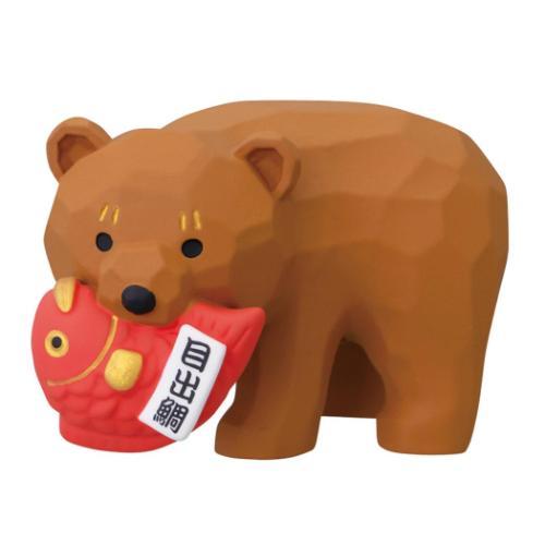 コ*熊様 神風コレクションまとめ売り マスコット 福運び木彫熊 concombre デコレ インテリア 爆買 : 雑貨