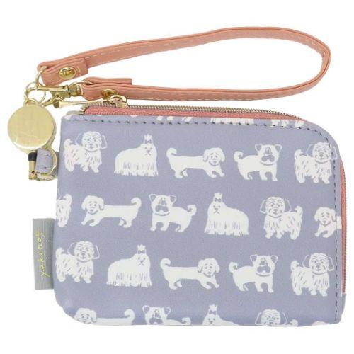 YUKINO 小銭入れ＆定期入れ パスポーチ 小型犬たち いぬ ディ