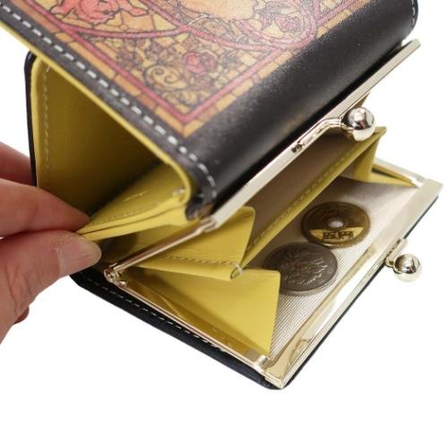 三つ折りコンパクト財布 ミニウォレット 美女と野獣 ディズニー ステンドグラスコレクション ディバージョン Div Sg 15 雑貨 アートの通販店 ベルコモン 通販 Yahoo ショッピング