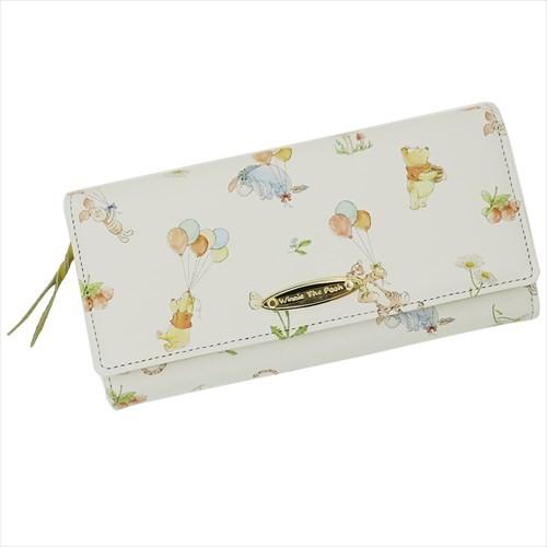 レザーかぶせロング ウォレット 本革 長財布 くまのプーさん バルーン ディバージョン ディズニー 日本製 ギフト雑貨 キャラクター Div Wp 01 雑貨 アートの通販店 ベルコモン 通販 Yahoo ショッピング