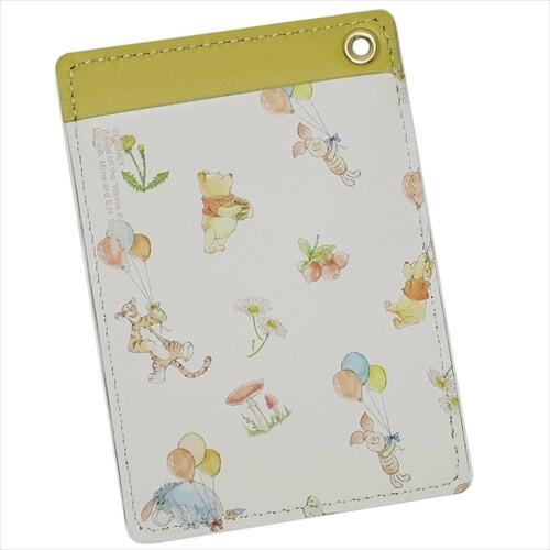 本革 定期入れ レザー シングル パスケース ディズニー くまのプーさん バルーン ディバージョン 日本製 ギフト雑貨 キャラクター Div Wp 04 雑貨 アートの通販店 ベルコモン 通販 Yahoo ショッピング