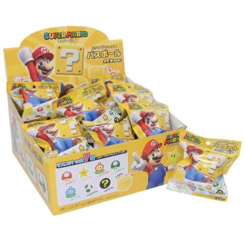 入浴剤 ハテナブロック型バスボール 24個入セット スーパーマリオ サン