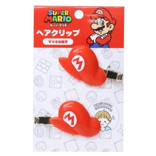ヘアクリップ 2個セット ヘアアクセ スーパーマリオ 第二弾 マリオの