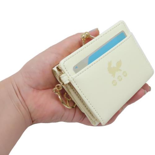 口金ミニ財布 レディース財布 ポケットモンスター イーブイ サンアート
