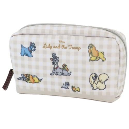 コスメポーチ マルチポーチ ディズニー わんわん物語 グレー サンアート 小物入れ 化粧ポーチ Eg Sa 273 雑貨 アートの通販店 ベルコモン 通販 Yahoo ショッピング