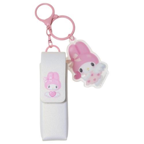 激レア 希少 vivitix限定 入手困難 マイメロディ リップケース サンリオ ミニポーチ リップケースチャーム マイメロディ エンジェル ホワイト