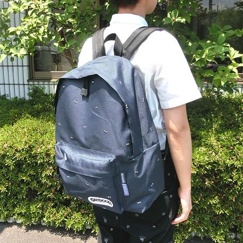 スタジオジブリ デイパック リュック となりのトトロ×OUTDOOR ネイビー