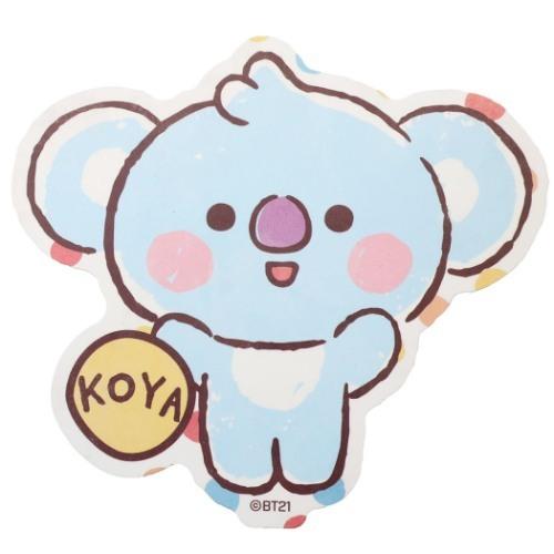 ビッグ シール トラベル ステッカー Bt21 Line Friends Koya エンスカイ コレクション キャラクター Esk 雑貨 アートの通販店 ベルコモン 通販 Yahoo ショッピング