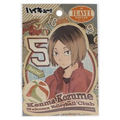 孤爪研磨 トラベル ステッカー ハイキュー To The Top ビッグ シール 少年ジャンプ エンスカイ 耐水 耐光 Esk 雑貨 アートの通販店 ベルコモン 通販 Yahoo ショッピング