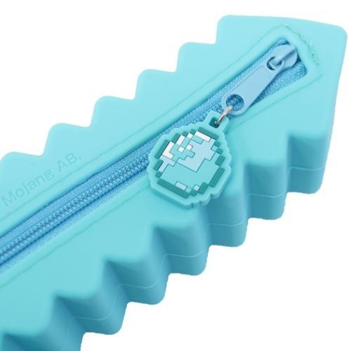 筆箱 シリコン ペンポーチ マインクラフト MINECRAFT ダイヤモンドの剣