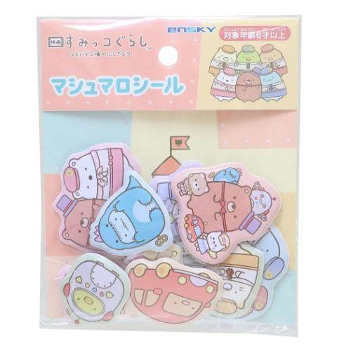 マシュマロシール フレークシール 映画 すみっコぐらし ツギハギ工場の