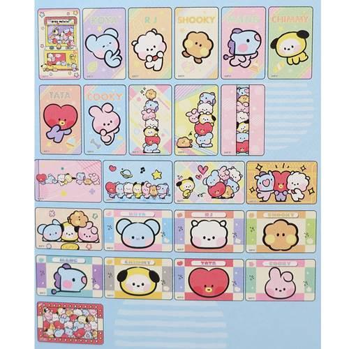 エンスカイ デコステッカーガムつき 全24種 玩具付きお菓子 BT21