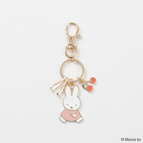キーリング 合金2Pチャーム ディックブルーナ ミッフィー BRUNA