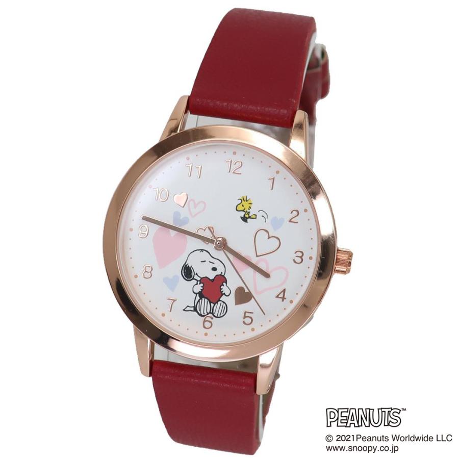 イラスト モチーフ ウォッチ 腕時計 レッド スヌーピー ピーナッツ フィールドワーク レザーバンド レディース 女性 かわいい プレゼント ギフト 学生 Fdw Pnt011 3 雑貨 アートの通販店 ベルコモン 通販 Yahoo ショッピング