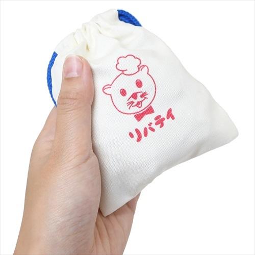 ミニ巾着袋 まめきんちゃくポーチ 地元パン リバティの紙袋 東京都