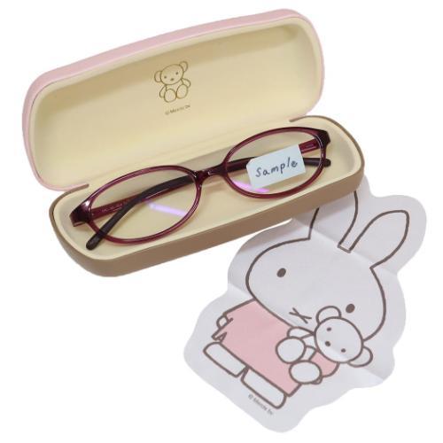 メガネケース＆クロスセット 眼鏡ケース ミッフィー coral ディック