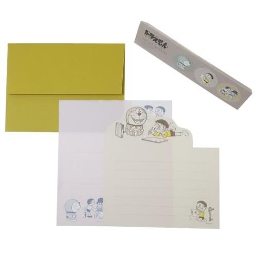 最大86 オフ レターセット Pop Out 手紙セット ドラえもん Imagination 藤子f不二雄 グリーンフラッシュ 便箋 封筒 封シール アニメキャラクター Shipsctc Org