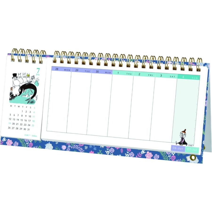 カレンダー 21 卓上 ツインタイプ ムーミン 北欧 学研ステイフル 書き込み キャラクター インテリア Gkn 21 M 雑貨 アートの通販店 ベルコモン 通販 Yahoo ショッピング