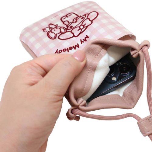スマホポーチ IIIIpocket スマートフォンポーチ サンリオ マイメロディ