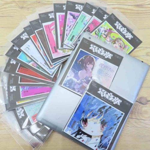ステッカー CDジャケットステッカー 電音部 鳳凰 火凛 CHAMPION GIRL
