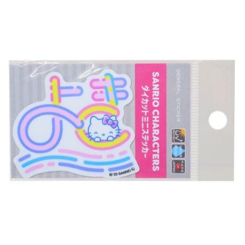ニューレトロ ビニールシール ダイカットミニステッカー ハローキティ