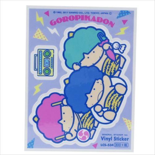 ビニールステッカー ステッカー サンリオ ゴロピカドン なつかし