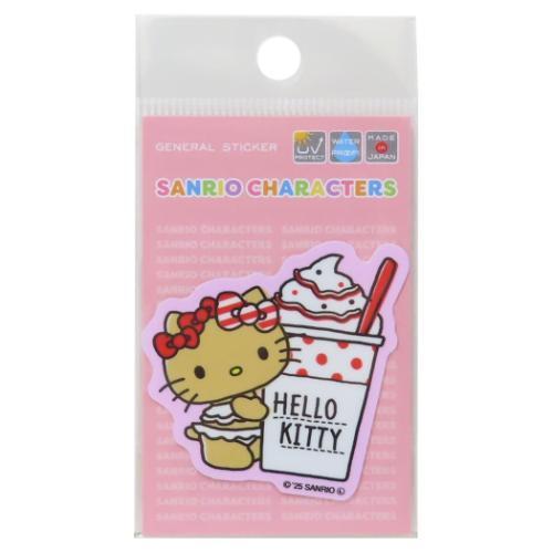 ▶︎import/euniさまステッカー/テティノベルティカラー ダイカットミニステッカー ビニールシール ハローキティ 日焼け