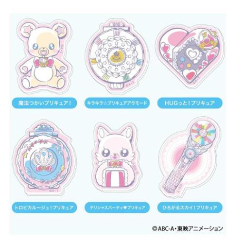 バッジ プリキュアオールスターズアクリルバッジB 全10種 プリキュア バンダイ コレクション雑貨｜velkommen｜03