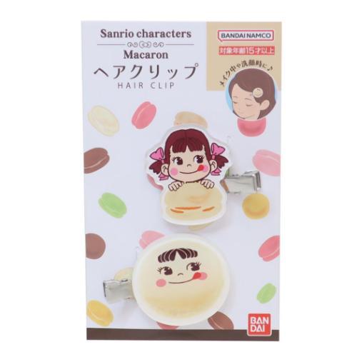 ヘアクリップ 2個セット ヘアアクセ サンリオ ペコちゃん