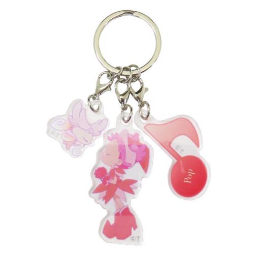 キーリング 3連アクリルキーホルダー おジャ魔女どれみ