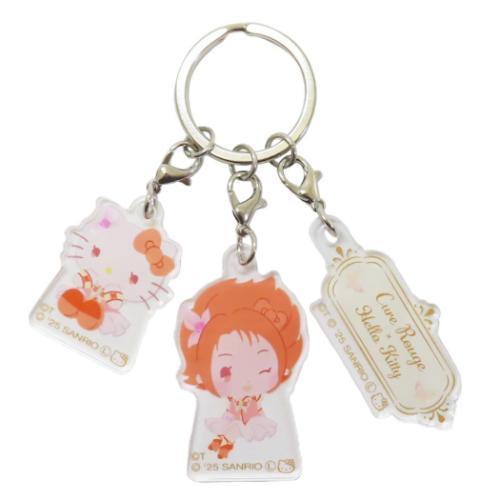 キーリング 3連アクリルキーホルダー Yes！ プリキュア5 GoGo