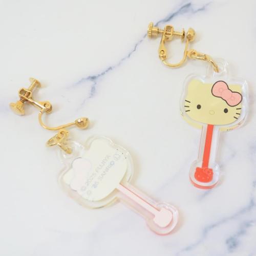 Clearイヤリング アクセサリー サンリオキャラクターズチョコレート