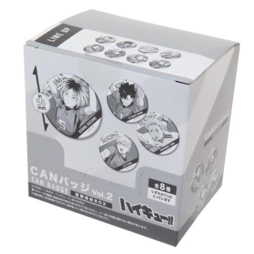 缶バッジ CANバッジ Vol.2 全8種 8個入セット 劇場版ハイキュー 