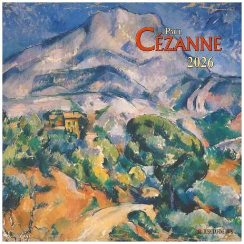 壁掛けカレンダー2026年 2026 Calendar TUSHITA Paul Cezanne ハート
