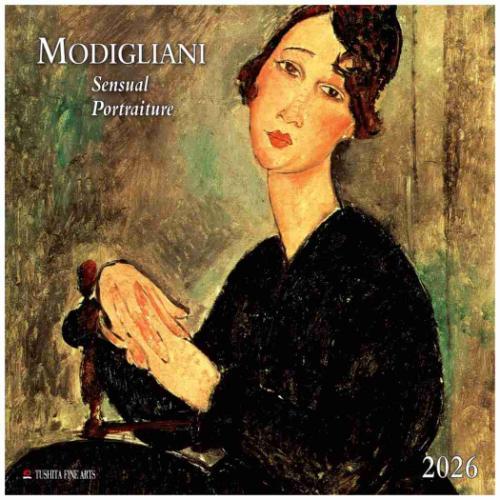 2026 Calendar 壁掛けカレンダー2026年 TUSHITA Amedeo Modigliani
