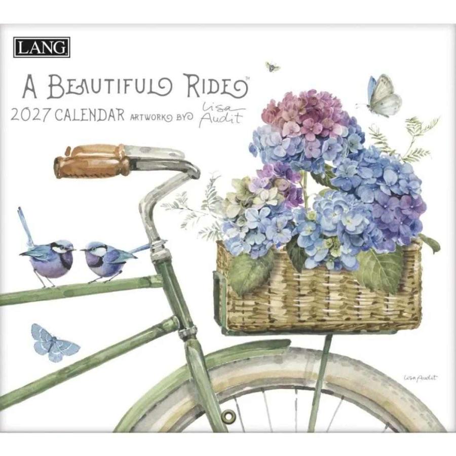壁掛けカレンダー2027年 2027 Calendar LANG ラング A Beautiful Ride Lisa Audit ハートアートコ 爆買