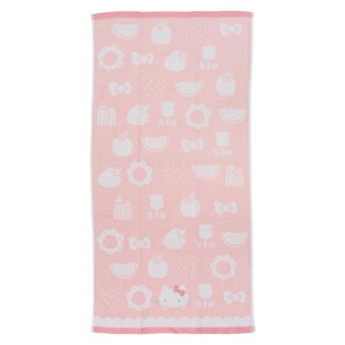 Sanrio HELLO KITTY オーガニックコットン バスタオル カオハナ 【公式