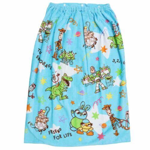 80cm丈 巻き巻きタオル ラップタオル トイストーリー パラダイス 林タオル ディズニー 海プール着替えタオル 女の子 男の子 hyt