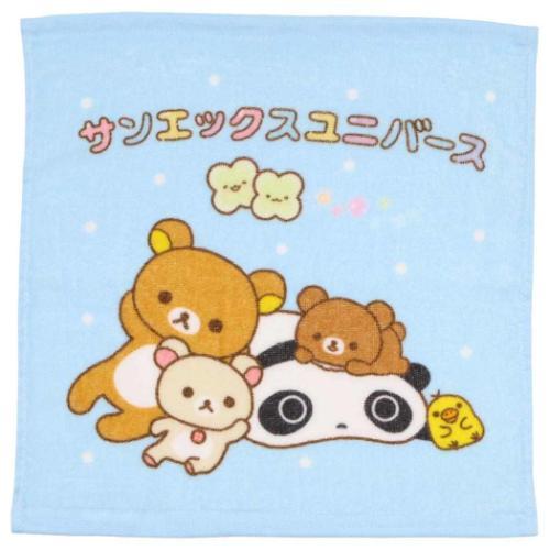 ハンドタオル ウォッシュタオル サンエックスユニバース サンエックス