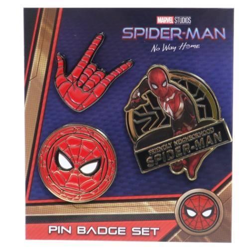 ピンバッジ ピンズ 3個セット スパイダーマン ノーウェイ ホーム イン