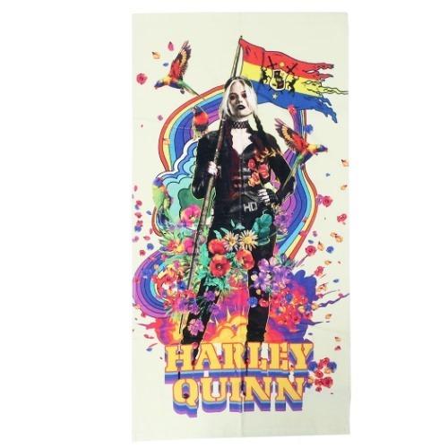 バスタオル プリント ビッグタオル スーサイドスクワッド 極