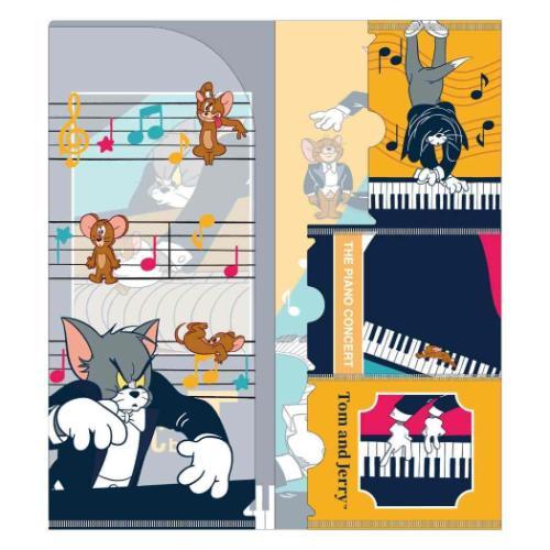 チケットホルダー ミニクリアファイル PIANO CONCERT トムとジェリー
