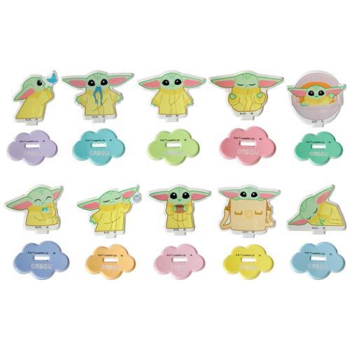 【新品】スターウォーズ グローグー ブラインドアクリルスタンド【全種+外箱付き！ ブラインドミニアクリルスタンド 全10種 アクリルスタンド グローグー
