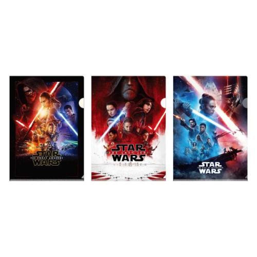 クリアフォルダー クリアファイルセット A4サイズ 3枚組 EP7-EP9