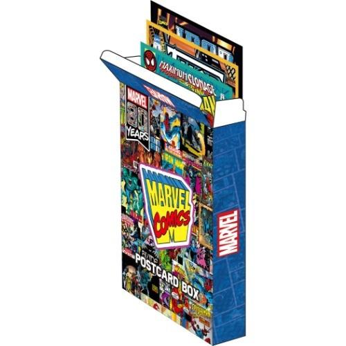MARVELポストカード35種類＋MARVELバッチ ポストカード POSTCARD 35枚セット 80years-A マーベル MARVEL COMICS