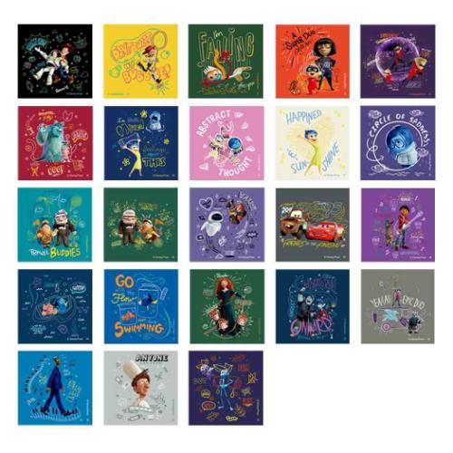 サテンステッカーコレクション 全23種 ステッカー キャラクター