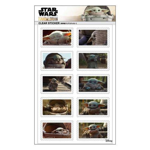 キャラクターシール 切手型クリアステッカー STAR WARS スターウォーズ