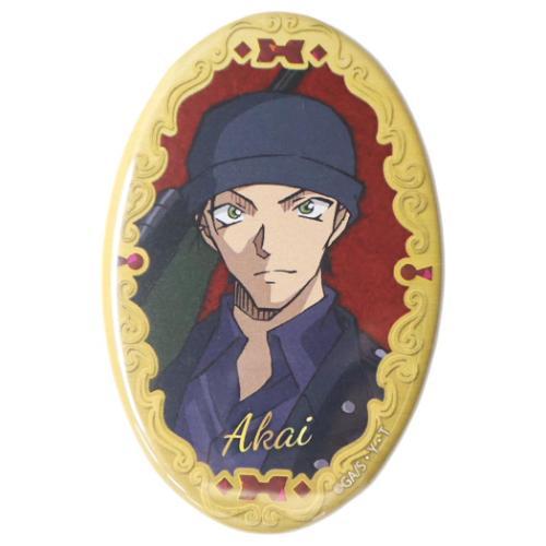 名探偵コナン　赤井秀一　缶バッジ　サンデーショップ 缶バッジ オーバルカンバッジ 少年サンデー 名探偵コナン 赤井秀一