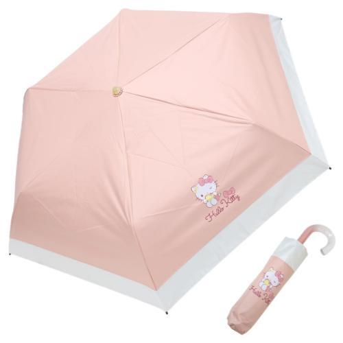 GW期間限定→万博日本館　藻キティ　晴雨兼用折りたたみ傘 折りたたみ傘 晴雨兼用折畳傘切替タイプ ハローキティ サンリオ